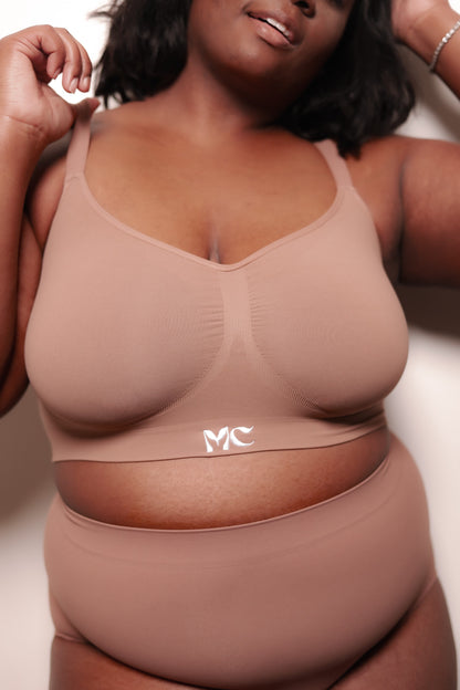 Ruched Comfort Bra